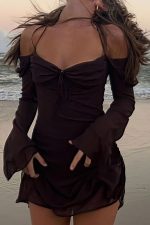 robe de plage manches longues