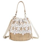 sac de plage dentelle estivale