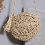 sac de plage macramé
